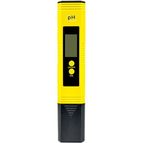 Tragbarer Wasserqualitätsteststift, digitales pH-Meter mit ATC, LCD-Hintergrundbeleuchtung, Fehler 0,05 PH, gelb