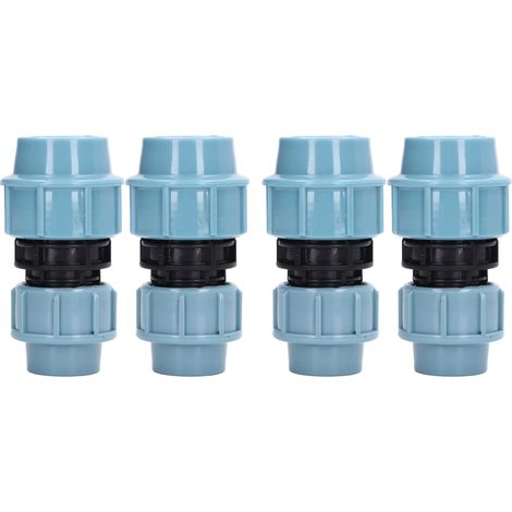 Raccord rapide réducteur G1 en plastique robuste étanche pour irrigation et eau potable kit de 4 pièces (1/5)