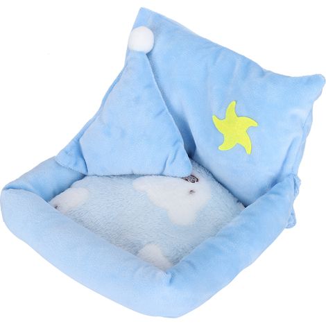 Petit canapé en forme d'étoile de mer, coussin de couchage, mini-oreiller, lit en coton peluche pour hamster (1/5)