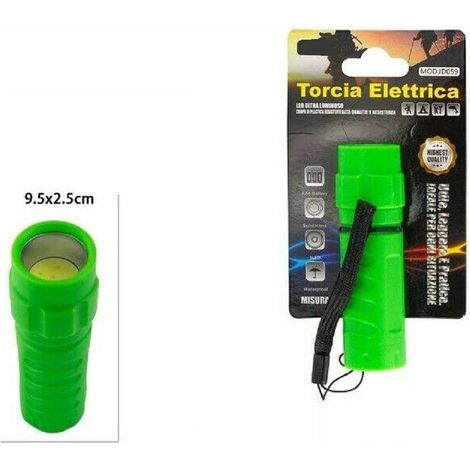 Trade Shop - ULTRA HELLE TASCHENLAMPE LICHT 1 LED WASSERDICHT CAMPING JD059 63358 -