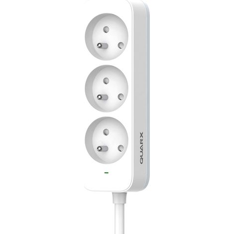 QUARX Multiprise 3P câble 3G1 - 5mm2 - 3 mètres