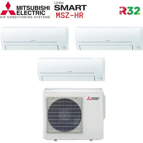Klimaanlage Mitsubishi Electric HR 9000 5 kW weiß