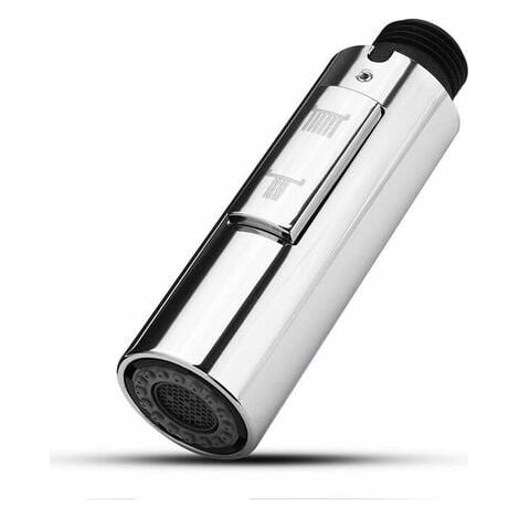 universel G 1/2 Tête de robinet de cuisine, robinet Douchette pièce de rechange, réglages de pulvérisateur Pomme de douche pour salle de bain robinet mitigeur de cuisine, finition chromée (1/3)