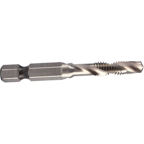 Taraud M6 pour machine à percer et tarauder à queue hexagonale (1/5)