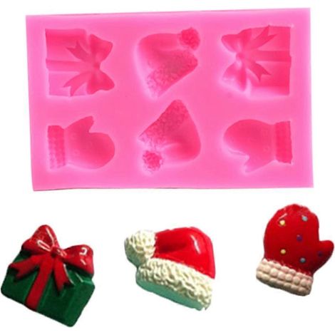 Moule à gâteau 3D en silicone pour la confection de cupcakes, gâteaux et bonbons en fondant. (1/4)