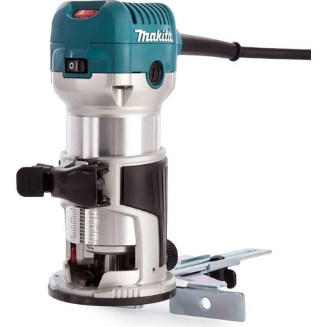 Makita RT0700CX4 1/4"" Router / Laminate Trimmer with Trimmer Guide 240V 710w (1/5)