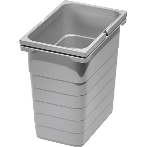 Ninka eins2vier Abfallsammler 8 L 310 x 230 x 153 mm alugrau 5050.90
