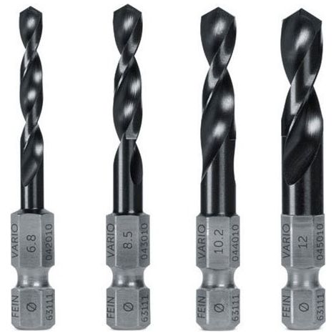 Kit de forets hélicoïdaux VARIO Fein - 63111050010 (1/4)