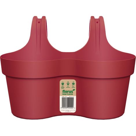 Balconetta Paris Balcony Hanger Duo Red
