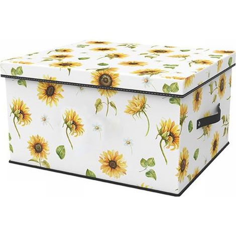 Trade Shop - Caja Guardar Caja De Caja De Recipiente Puerta De Contenedor Organizador 50x40x30 Cm - (1/2)