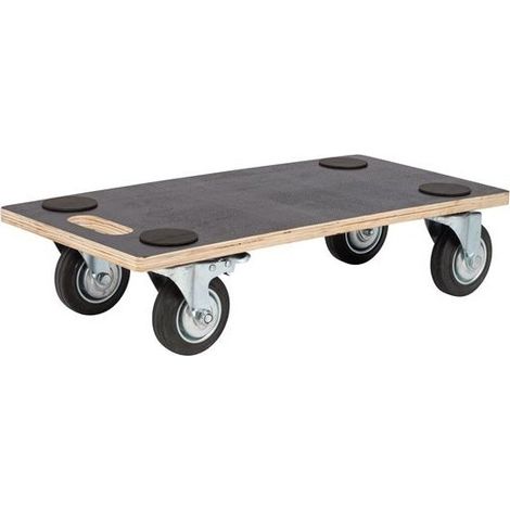 Plateforme roulante kreator 580x290mm capacité 400kg (1/5)