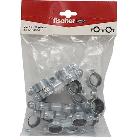 10 colliers double isophonique 7x150 Ø18 - Fischer (1/3)