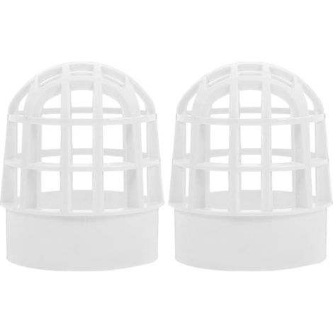2pcs Gutter Mesh Guard Eaves Protector for Downspout Gutter Cover Gutter Filter Guard Mesh Gutter Guard for Roof Easy Installation (1/5)