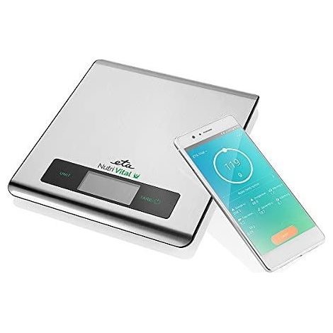 ETA Nutri Vital bilancia da cucina argento precisione 1 g