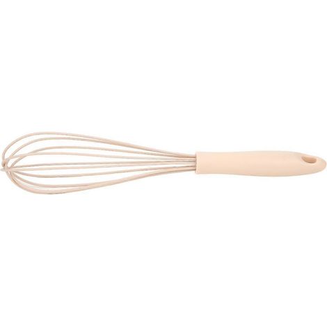 Handrührgerät aus rosa Silikon, Mini-Eierquirl und -Schäumer, Küchenmixer, Backutensil, weiches Rührwerkzeug, 1 Stück (1/5)