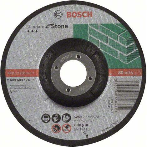 Bosch Accessories 2608603174 2608603174 Trennscheibe gekröpft 125 mm 1 St. Stein (1/5)