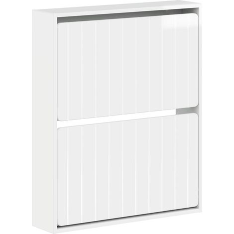 Wall-Mounted Shoe Cabinet ZWOLLE 71 x 17 x 86 cm vidaXL (1/5)