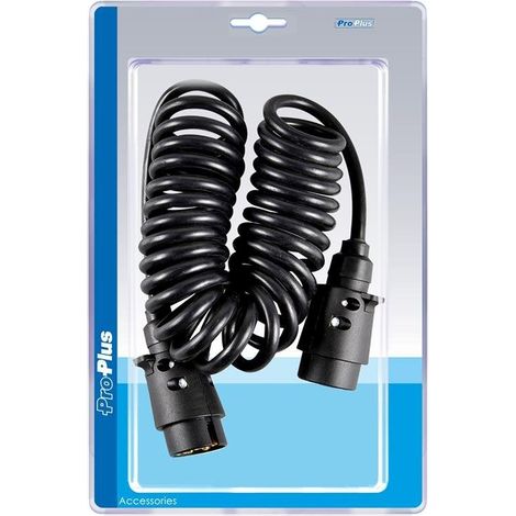Spiralkabel 3M 2X 7 Poliger Stecker Pvc Im Blister