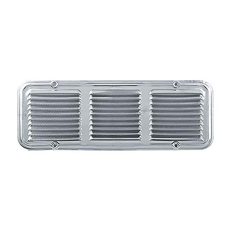 BOCCHETTA AERAZIONE ALLUMINIO RETTANGOLARE - MM 140X360- 4 pezzi