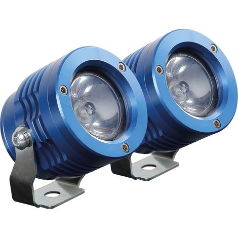 O-Lux, Coppia Fari Ausiliari A Led, 12V - Blu (1/3)