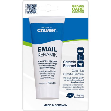 Detergente ecologico in pasta per superfici smaltate 100 ml - Cramer