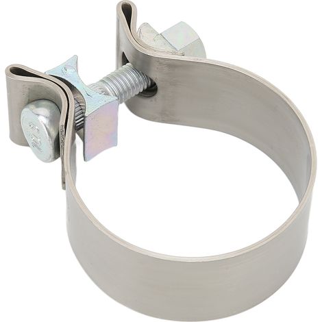 Universelle Auspuffschelle, wasserdicht und rostfrei, robuster Schalldämpferflansch für Krümmer und Rohr, 2,5 Zoll (1/5)