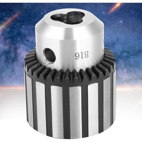 0,5–13 mm B16 Leistungsstarkes Bohrfutter mit Keil für Drehmaschinen und Tischbohrmaschinen (1/5)