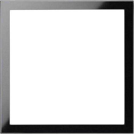 SIMON 100 - Marco 1 elemento negro brillo 10000610-138