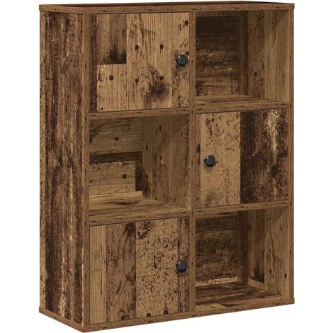 Maison Exclusive - Libreria Legno Vecchio 60x24x76,5 cm in Legno Multistrato
