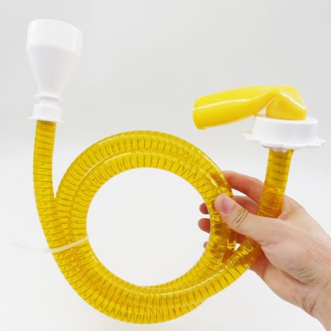 Connecteur multifonction en silicone pour tuyaux de douche, tuyaux de bain pour animaux et outils de nettoyage de pommeaux de douche. (1/5)