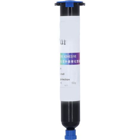 Colle UV 50cc, résine époxy, adhésif pour la Protection des soudures électroniques, renforcement des circuits imprimés FPC
