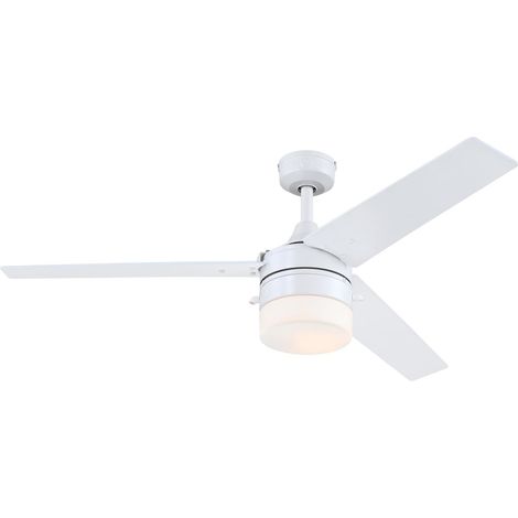 Outdoor Deckenventilator Riverton Weiß mit Licht (1/5)