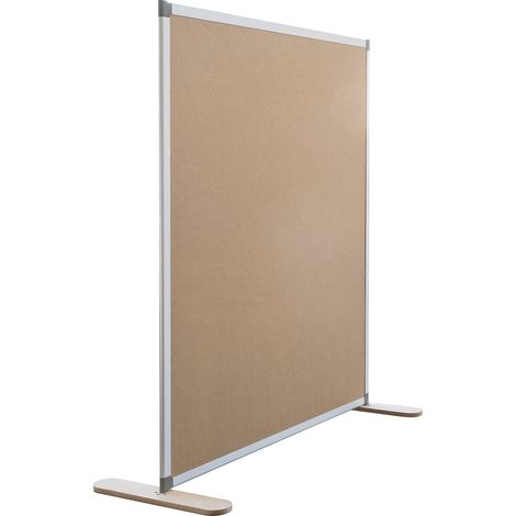 SMIT VISUAL, Cloison NATURAL, l x p 1250 x 500 mm, avec carton