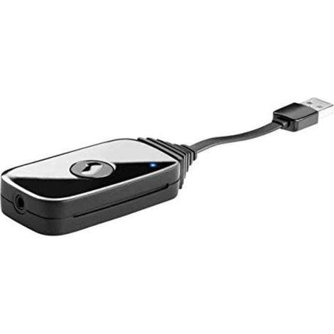 One For All SV1770, Audio TV Transmitter, sendet den TV-Ton an Ihren Bluetooth-Kopfhörer, USB-betrieben, schwarz (1/4)