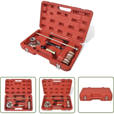 Hydraulischer Radnaben-Abzieher mit Hammer 10 Tonnen - Hydraulik-Radnabenabzieher - Radnabenentferner - Autowerkzeug - Reifenwechsel - Werkstattbedarf (1/5)