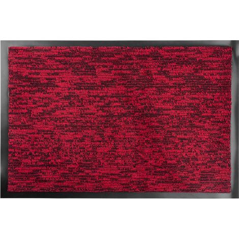 Fußmatte MagicHome CPM, für die Tür, 40x60 cm, schwarz/rot (1/3)