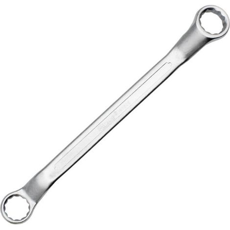 HOTECHE llave acodada 6/7 cromo vanadio , Llave plana acodada de dos bocas Hoteche Llave acodada con doble boca de estrella de 6x7 mm Fabricada en acero cromo vanadio conoc (1/2)