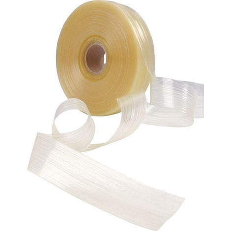 HellermannTyton 354-02260 Schmelzklebeband für Warmschrumpfschläuche Transluzent 10 m (1/2)