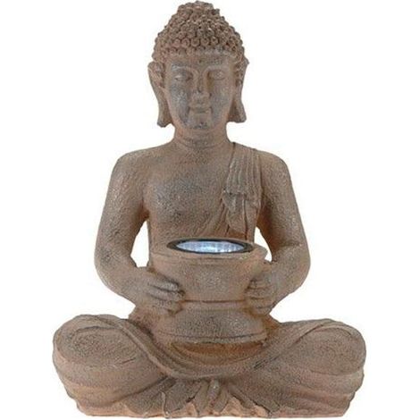 BUDA LUZ SOLAR 22X31 CM PLATA (1/5)