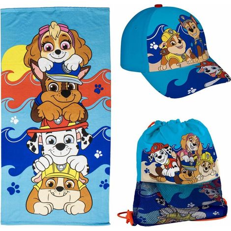 Telo da Mare The Paw Patrol Azzurro 33 x 27 x 7 cm (1/2)