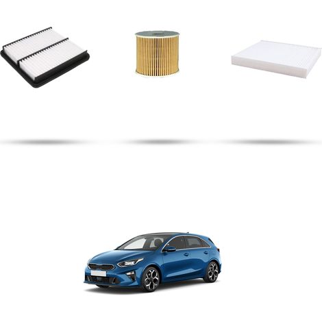 Kit tagliando 3 filtri compatibile con Kia Cee D III (CD) 1.6 CRDi Eco-Dynamics 100kw dal 2019 (1/5)