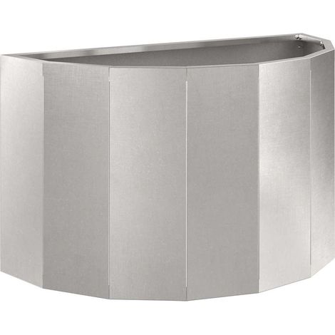 Maison Exclusive - Pflanzkübel Silber 60 x 30 x 35 cm Edelstahl
