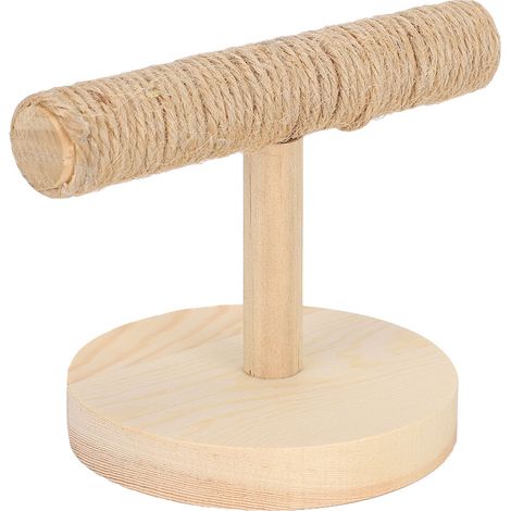 Support pour cage à oiseaux en bois, plateforme d'entraînement, accessoires et jouets pour oiseaux de compagnie. (1/5)