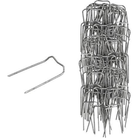 Lot de 175 pinces à marraine - Pour couronnes, compositions florales, décorations de l'Avent et jardin - Pour projets créatifs de bricolage - 10 x 30 mm (1/5)