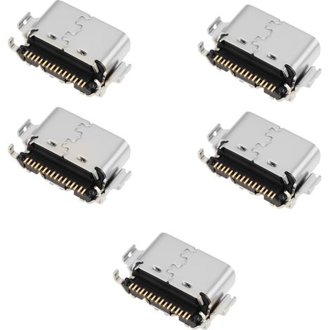 Pack of 5 16-pin Type-C charging port connectors compatible with TCL TAB 8 LE 9132 9137 (1/5)