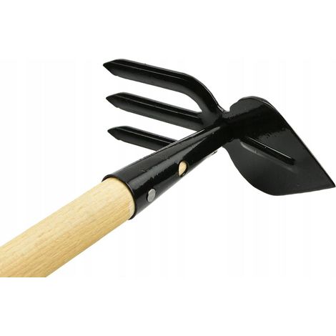 Geko Houe double face acier outil jardinage 100 cm (1/3)