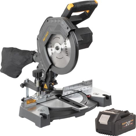 Procraft PGS20bb Akku Kappsäge 20 V 210 mm Brushless + 1x Akku 4,0 Ah - ohne Ladegerät