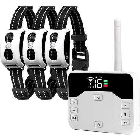 Drahtloses elektronisches Hundezaunsystem und ferngesteuertes Trainingshalsband, C (1/5)