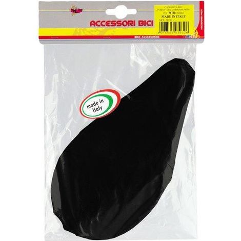 COPRISELLA NERO IMPERMEABILE  MTB / TREK