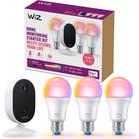 WiZ TÉLÉSURVEILLANCE Kit de démarrage sécurité de la maison (1/5)